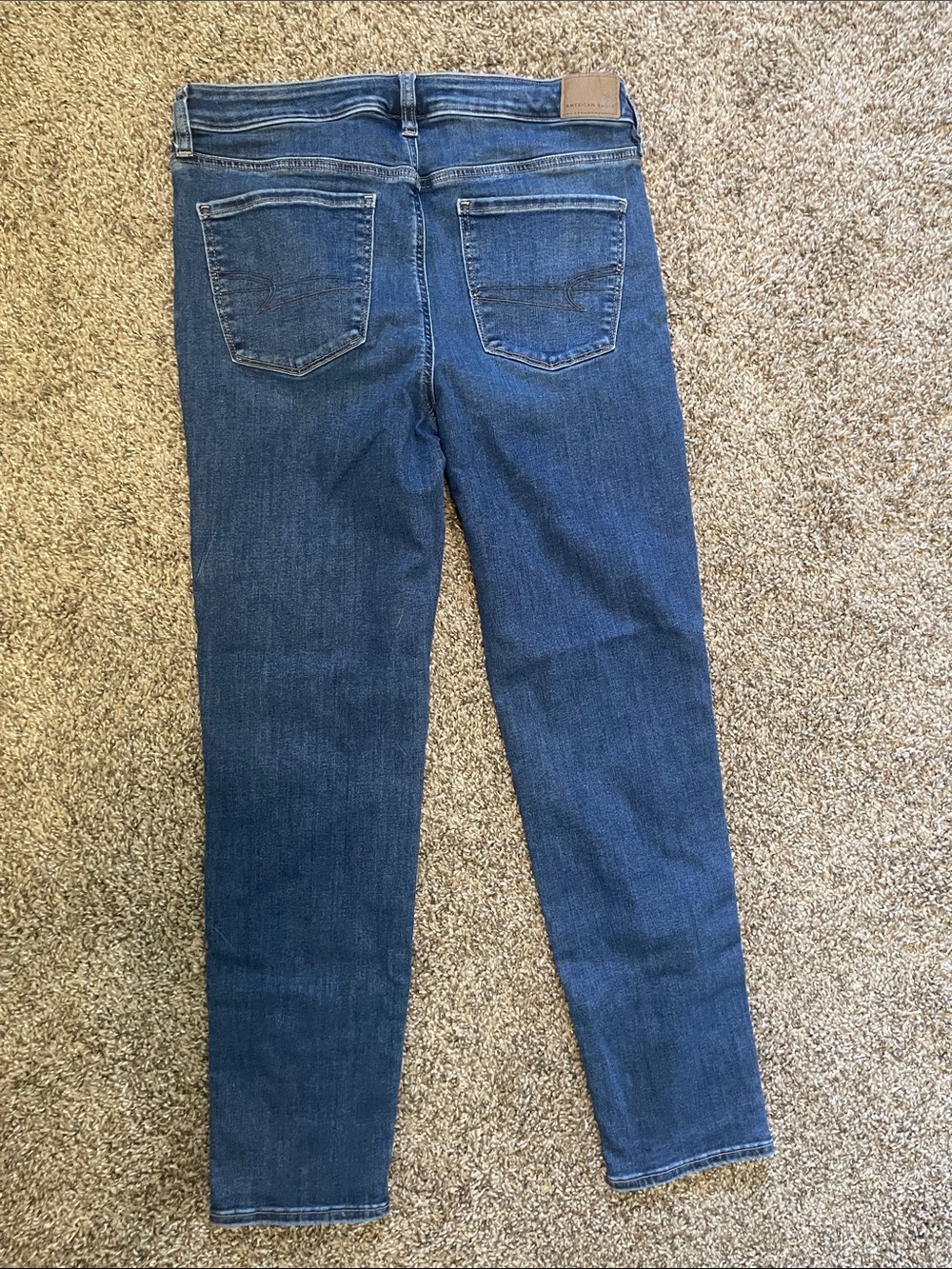 American Eagle Outfitters Dark Blue Women's Skinny Jeans